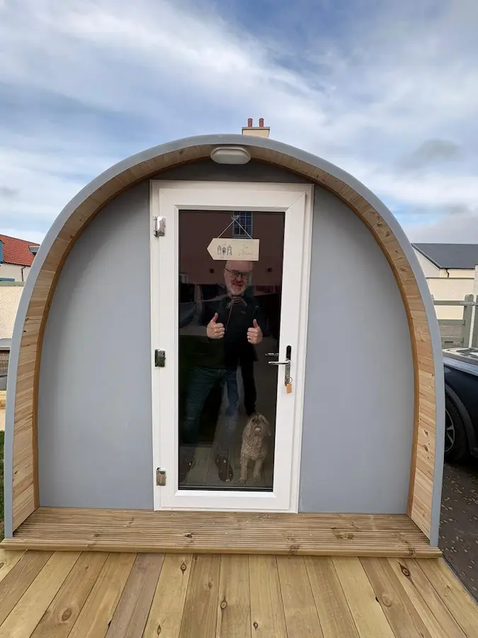 garden office pod skipjack kevin ritchie