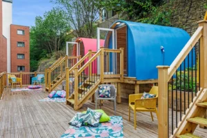 extra classroom space in garden pods