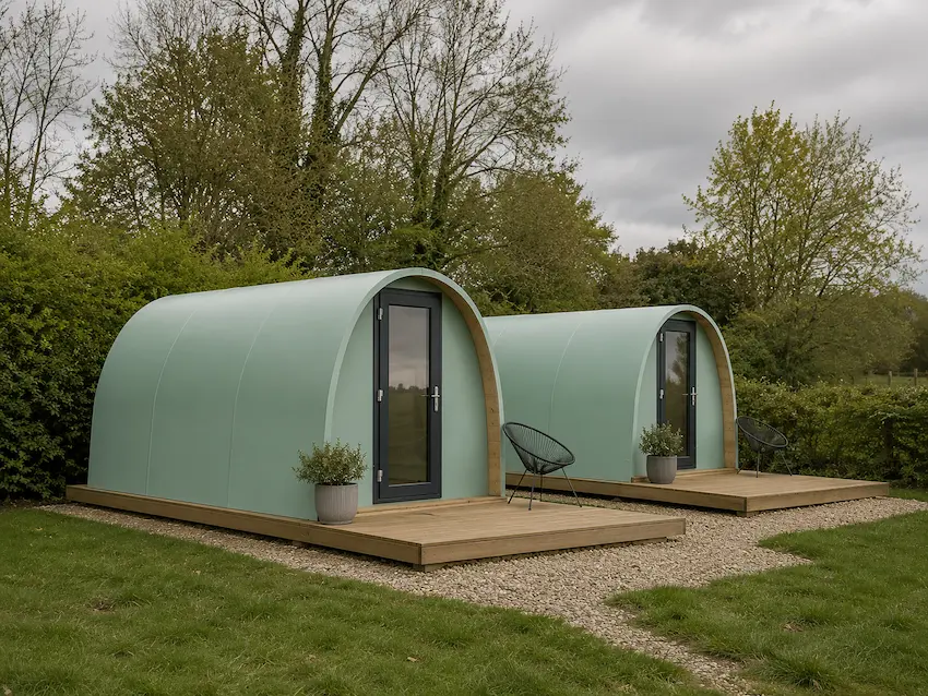 glamping pod cost uk