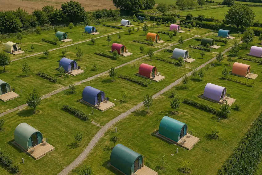 price of glamping pods in uk