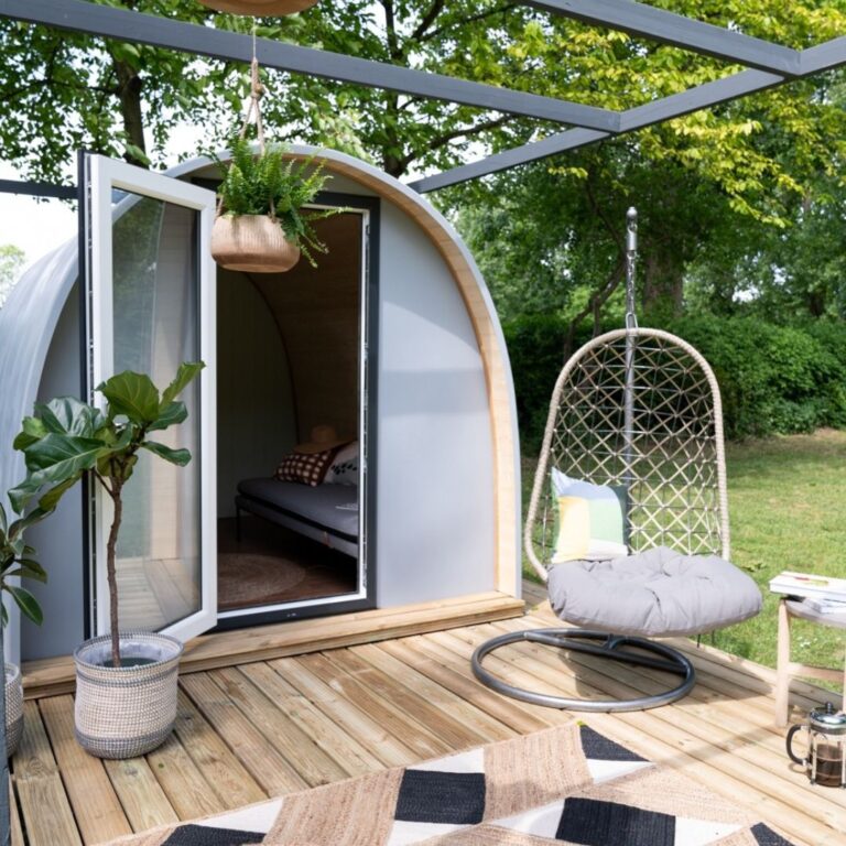 Start a Glamping Business With Outdoor Pods: What Is a Standard Campsite Size?