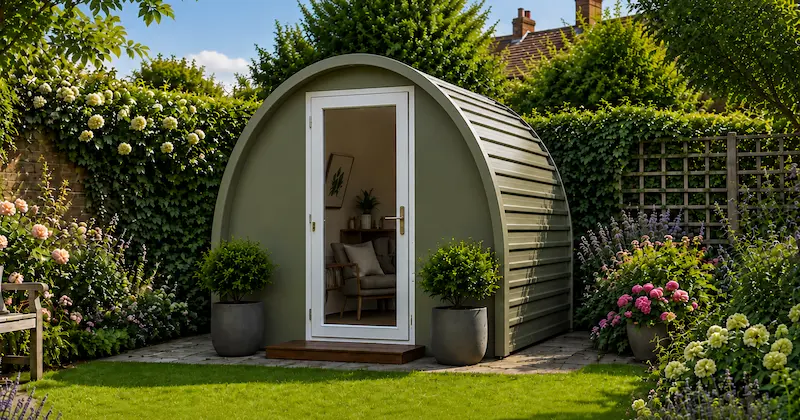 hully pods delivery flat pack
