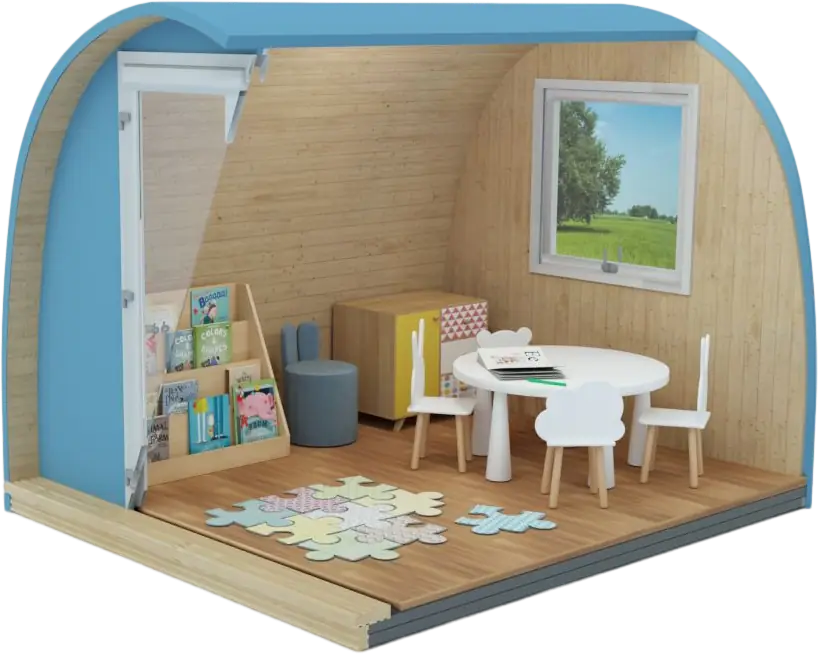 prefab classroom pods