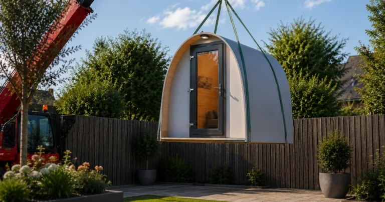 what are prefab garden pods