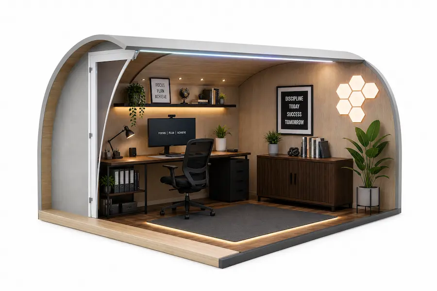 prefab garden office