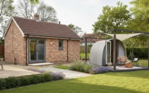 prefab or traditional granny annexe